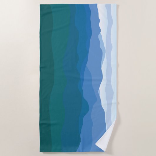 Mountain Scene Strandlaken (Voorkant)