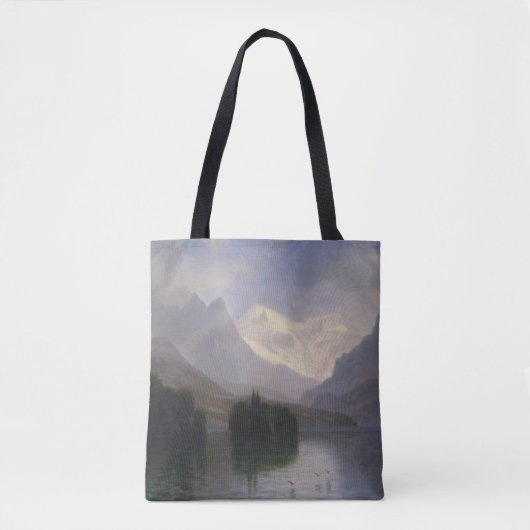 Mountain Scene Tote Bag (Voorkant)