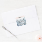 Mountain Scenery Soy Candle Product Labels (Envelop)