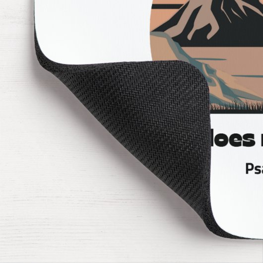 Mountain Scripture Mousepad Muismat (Hoek)