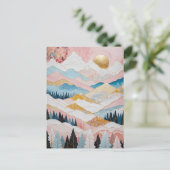 Mountain Serenity Briefkaart (Staand voorkant)
