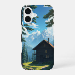 Mountain Serenity: een rustige ontsnapping uit de iPhone 16 Hoesje