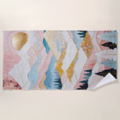 Mountain Serenity Strandlaken (Voorkant)