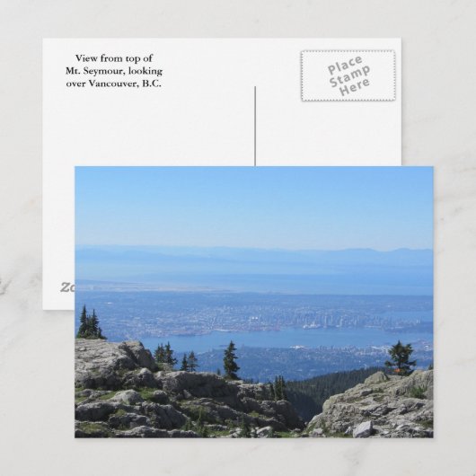 Mountain Seymour Uitzicht Briefkaart (Voorkant / Achterkant)