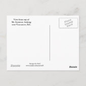 Mountain Seymour Uitzicht Briefkaart (Achterkant)