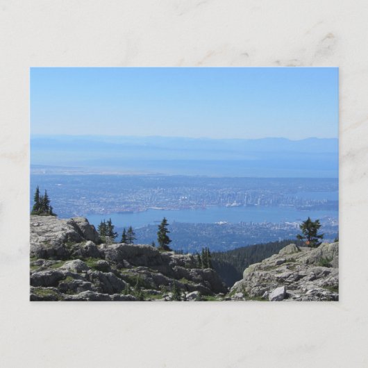 Mountain Seymour Uitzicht Briefkaart (Voorkant)