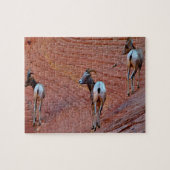 Mountain Sheep Utah Legpuzzel (Horizontaal)