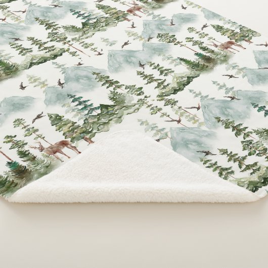 Mountain Sherpa Blanket Sherpa Deken (3/4)