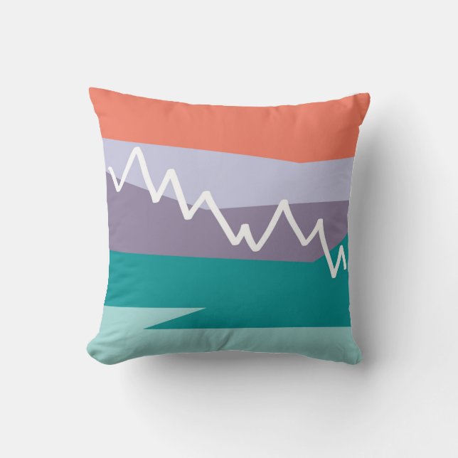 Mountain Sierkussen met stevige Tropische rug (Voorkant)