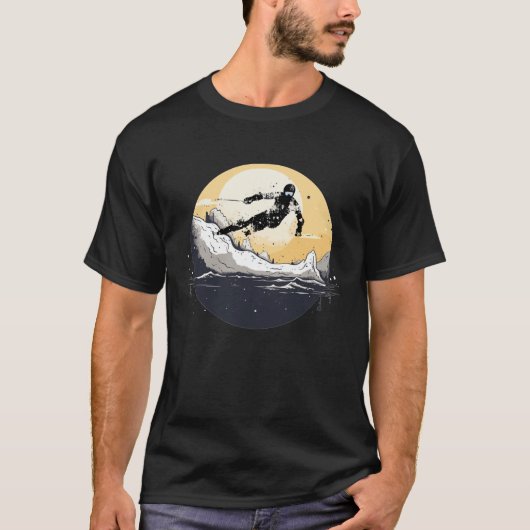 Mountain Ski Adventure T-shirt (Voorkant)