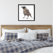 Mountain Spirits - Kraai Canvas Afdruk (Insitu (Slaapkamer))