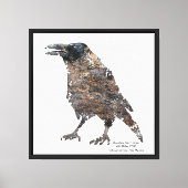 Mountain Spirits - Kraai Canvas Afdruk (Voorkant)