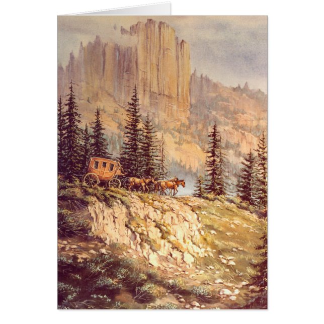 MOUNTAIN STAGECOACH VAN SHARON SHARPE (Voorkant)