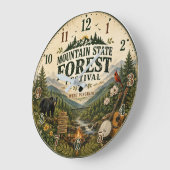 Mountain State Forest Festival West Virginia Grote Klok (Hoek)