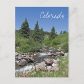 Mountain Stream Colorado Briefkaart (Voorkant)
