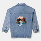 Mountain Stream Dream Denim Jacket (Achterkant)