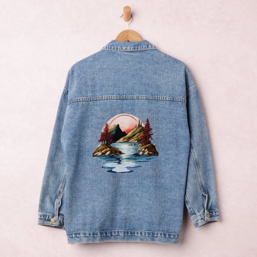 Mountain Stream Dream Denim Jacket (Hangar)
