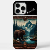 Mountain Stream Grizzly Case-Mate iPhone Case (Achterkant)