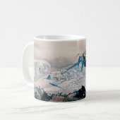 Mountain Stream, Hokusai Koffiemok (Voorkant links)