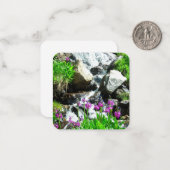 Mountain Stream Note Kaart Notitiekaartje (Voorkant / Achterkant in situ)