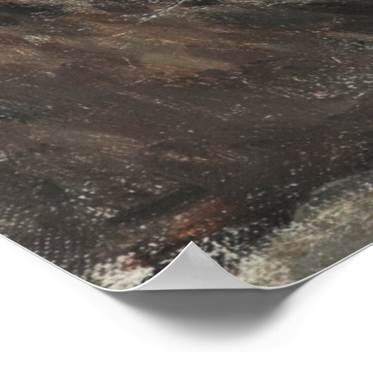 Mountain Stream, Poster Otira Gorge (1893) (Hoek)