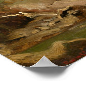 Mountain Stream - Théodore Rousseau Fine Art Poster (Hoek)