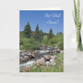 Mountain Stream wordt snel goed Kaart (Voorkant)