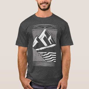 Mountain Strepen Outdoor T-shirt