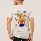 Mountain Strong Dolly Design Tri-Blend Shirt (Achterkant)