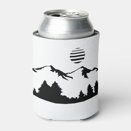 Mountain Sun Design Blikjeskoeler (Blikje Voorkant)