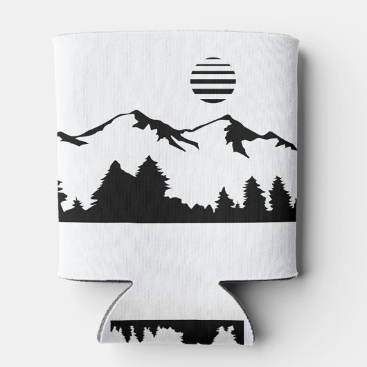 Mountain Sun Design Blikjeskoeler (Achterkant)