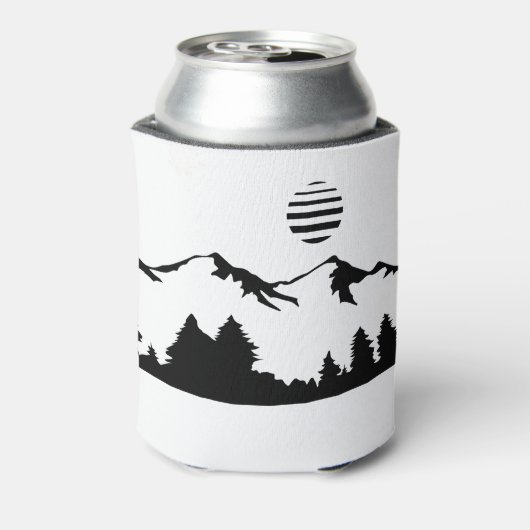 Mountain Sun Design Blikjeskoeler (Blikje Achterkant)