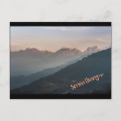 Mountain Sunrise Briefkaart (Voorkant)
