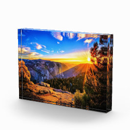 Mountain Sunrise Fotoblokken