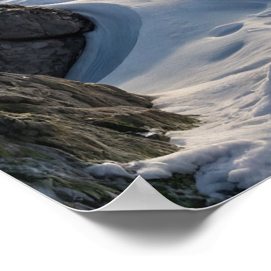 Mountain Sunrise Poster (Hoek)