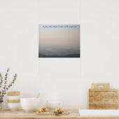 Mountain Sunrise Poster (Keuken)