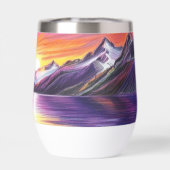 Mountain Sunset (Achterkant)