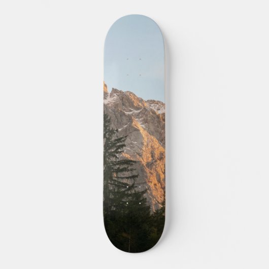 Mountain Sunset Bliss #1 #cabine #decor #wall #art Persoonlijk Skateboard (Voorkant)
