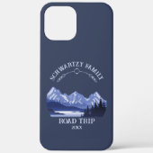  Mountain Sunset buitenmeer Retreat blauw Case-Mate iPhone Case (Achterkant)