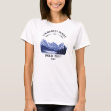 Mountain Sunset buitenmeer Retreat blauw