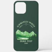 Mountain Sunset buitenmeer Retreat groen Case-Mate iPhone Case (Achterkant)