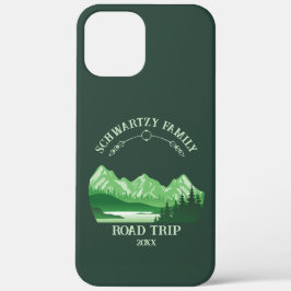 Mountain Sunset buitenmeer Retreat groen Case-Mate iPhone Case