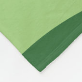  Mountain Sunset buitenmeer Retreat groen Fleece Deken (Hoek)