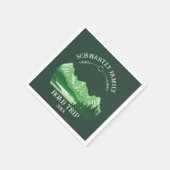 Mountain Sunset buitenmeer Retreat groen Servet (Hoek)