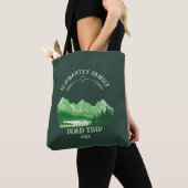  Mountain Sunset buitenmeer Retreat groen Tote Bag (Dichtbij)