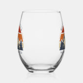 Mountain Sunset Cabin  Gezinsreünie Wijnglas Zonder Voet (Links)