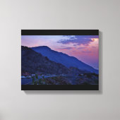 Mountain Sunset Canvas Afdruk (Voorkant)