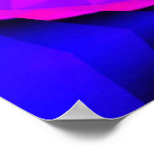 Mountain Sunset Eye (woorden toevoegen) Poster (Hoek)