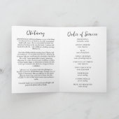 Mountain Sunset Foto's Viering van het leven Begra Programma (Binnen)