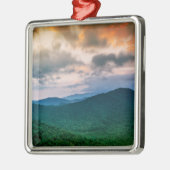 Mountain Sunset Metalen Ornament (Links)